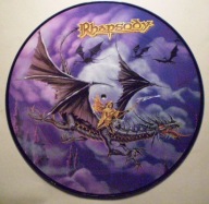 RHAPSODY Emerald Sword (1998) 12" Picture Disc Germany Ltd NOWA, FOLIA