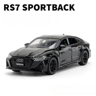 1/32 Audi RS7 Scale Model Car Toy Alloy Diecast High Simulation Sound and