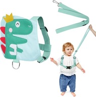 SZELKI PASY BEZPIECZEŃSTWA DLA DZIECI SMYCZ DINOZAUR