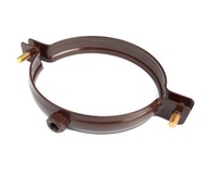 OBEJMA RYNIEN SPUSTOWYCH UCHWYT BRĄZ BG 105-110 mm