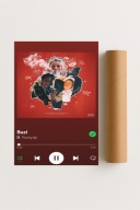 Plakat bez ramy 40x50cm Buzi Young Igi rap muzyka | Pomysł na Prezent