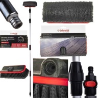 SZCZOTKA TELESKOPOWA DO MYCIA PANELI FOTOWOLTAICZNYCH I AUTA 4.9M+ SZCZOTKA