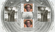 Czechy 2021 Znaczki Blok 89 ** Dante Alighieri literatura Boska Komedia