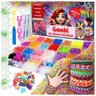 Gumki Gumka Do Robienia Bransoletek zestaw gumek 12000+ el XXL DLA DZIECKA