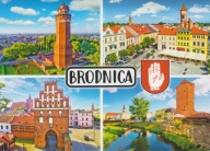 BRODNICA - ZAMEK KRZYŻACKI - RYNEK - BRAMA CHEŁMIŃSKA- WIEŻA MAZURSKA- HERB