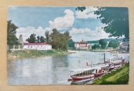 Wilno – rzeka Wilia | nieistniejący Mickiewicz ! statki na Wilii | Kresy