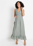 Okazja !_NOWA 229zł WYSZCZUPLAJACA sukienka_HAFTY cekiny_FALBANA_halka r.44