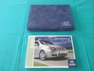 CHEVROLET DAEWOO KALOS Instrukcja Obsługi Książka serwis Etui KOMPLET 2005