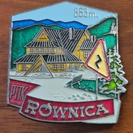 Odznaka PTTK - Schronisko PTTK Równica 883m. Beskid Śląski (wersja 2)