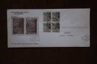 Koperta Polski Związek Filatelistów Melbourne-Kielce 1966-68 rok !!!