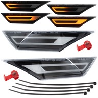 2X KIERUNKOWSKAZ OBRYSÓWKA LED CLEAR do Honda Civic 2017+