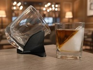 Stojak do Ukośnego Lodu – Whiskey Wedge – Schłodzony | 3D Mały Gag | #18