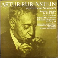 FRYDERYK CHOPIN, Artur Rubinstein, Witold Rowicki Winyl