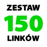 ZESTAW 150 LINKÓW SEO - POZYCJONOWANIE