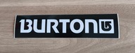 Naklejka BURTON SNOWBOARDS na snowboard samochód deskę skate meble