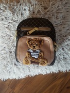 Torebka damska z misiem długi pasek