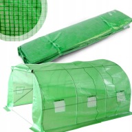 FOLIA NA TUNEL FOLIOWY FOLIAK ZAMIENNA 2x3M ZIELONA Z OKNAMI