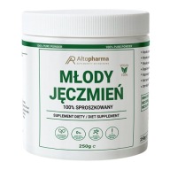 Młody Jęczmień BIO ODCHUDZANIE DETOX METABOLIZM OCZYSZCZANIE 250g w proszku