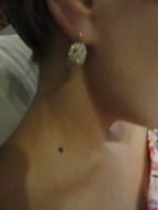 ZŁOTE KOLCZYKI DUŻE PIĘKNE 7,50G ,PRÓBA ZŁOTA 14K/585