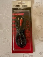 OKANO Kabel Audio RCA Cinch2.5m Stereo AUX Hi-Fi Quality oryginalny