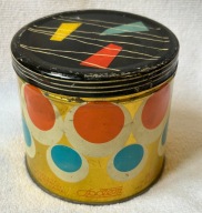 Puszka Społem cukierki landrynki PRL Włocławek