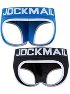 2-pack Jockstrap JOCKMAIL slipy z odsłoniętym tyłkiem L