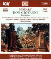 Don Giovanni Highlights Wolfgang Amadeus Mozart DVD-Audio 5.1