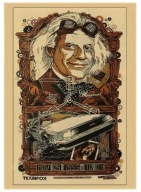 Plakat „Back to the Future” – Kultowy Plakat Filmowy Retro