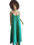 UNISONO SUKIENKA swobodna sukienka lniana 40