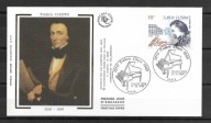 WYDANIE WSPÓLNE: POLSKA - FRANCJA: Mi. 3428 FDC- CHOPIN