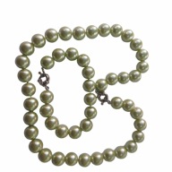 ZIELONE PERLY SHELL KOLIA BRANSOLETKA