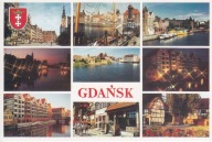 GDAŃSK - DŁUGIE POBRZEŻE - WYSPA SPICHRZÓW - DŁUGI TARG - HERB