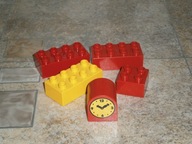 LEGO DUPLO STARY KLOCEK TEMATYCZNY ZEGAR 5 SZT