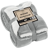 CIEPŁY KOC BARANEK SHERPA 150x200 DWUSTRONNY POLAROWY PLED NARZUTA ZIMOWA