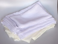 Firany zestaw białe kremowe firana firanka biała kremowa