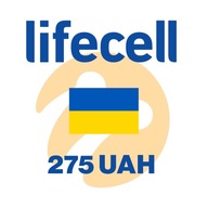 Doładowanie Lifecell Ukraina 275