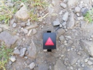 Vw POLO 9N IV przełącznik włącznik świateł awaryjnych 6Q0953235A