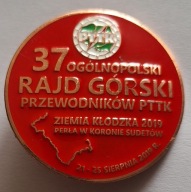 37 OGÓLNOPOLSKI RAJD GÓRSKI PRZEWODNIKÓW PTTK ZIEMIA KŁODZKA 2019
