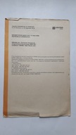 Wkladka do instrukcji sewisowej Magnetofon kasetowy MDS 561 (1982)