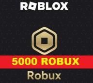 Roblox 5000 Robux 5K Robuxów Robuxy Gamepass GP 5000 RB