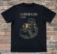 Polski traktor URSUS C330 koszulka T-shirt Na prezent Rozmiary w opisie