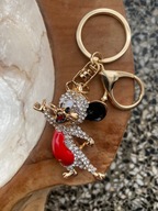 Brelok Myszki z Kryształami