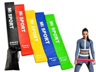 HIT Gumy do ćwiczeń 5 sztuk ZESTAW promocja gumy treningowe na siłownie