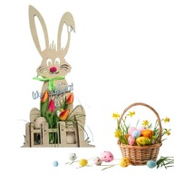 FIGURKA WIELKANOCNA ZAJĄCZEK 60CM KRÓLIK OZDOBA FIGURKA DEKORACJA DOM