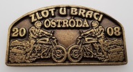 Znaczek, odznaka, blacha zlotowa, motocyklowa No.2195
