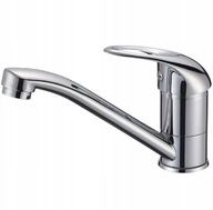 Kran Bateria umywalkowa obrotowa łazienkowa ruchoma wylewka Chrom