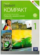 DAS IST DEUTSCH ! KOMPAKT 1 PODRĘCZNIK Z ZESZYTEM ĆWICZEŃ + 2CD GIMNAZJUM