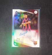 Quim Junyent RC Auto BA-QJ Topps UEFA Club Competitions 2025/26 Barcelona