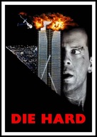 A2 PLAKAT FILMOWY KINO FILM SZKLANA PUŁAPKA, DIE HARD, Bruce Willis, (1988)