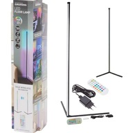 Lampa podłogowa narożna LED Grundig Śledzenie Muzyki RGB pilot 140 cm